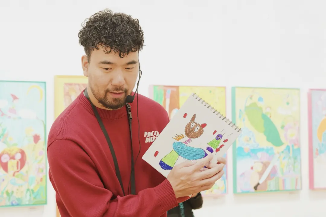 “满天星斗----永玉国际残障少年儿童艺术双年展”公共教育课堂之【色彩斑斓的世界】